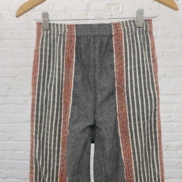 Tory Burch Striped Tweed High Waist Ankle Pants Size 0 - Picture 5 of 14